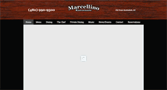 Desktop Screenshot of marcellinoristorante.com